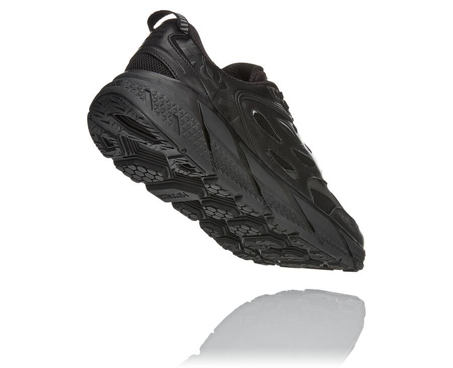 Tenis Hoka One One Hombre Negros - Clifton L - LHGZ07961